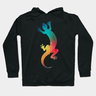 Rainbow gecko Hoodie